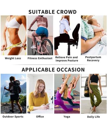 HKDYWTNB Back Brace Lumbar Support Shapewear Compression Invisible Body Shaper Waist Cincher Trainer Corset Tummy Waist Belt X-Large Pink - Buy Online on GoSupps.com