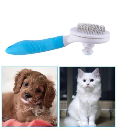 Self-Cleaning Cat & Dog Brush | Undercoat Grooming Tool for All Hair Types - Buy Online on GoSupps.com