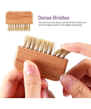 Fingernail Brush Stiff Bristles Nail Scrub Brush Toenail Brush Fingernail Brush for Men Nail Cleaner Brush Finger Nail Brush Nail Scrubber Brush Toe Brush Tool Household Wood - Buy Online on GoSupps.com