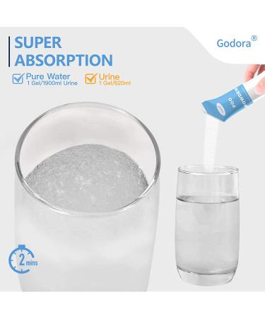 Godora Eco-Friendly Poo Powder with Spoon 10.6oz - Fast-Absorbing Camping Toilet Chemicals for Portable Toilet & Emergencies - Buy Online on GoSupps.com