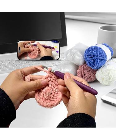 Kennifer Crochet Kit for Beginners - Penguin Design | Step by Step Tutorials for Kids & Adults | Yarn, Hook, Needles, Scissors Included - Buy Online on GoSupps.com
