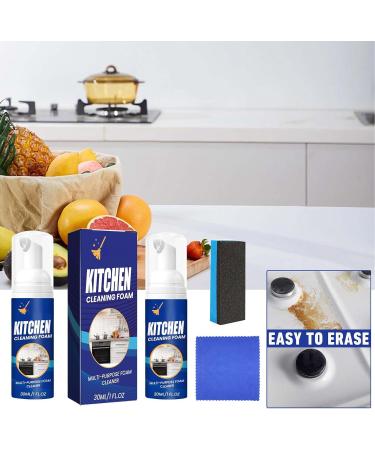 All-Purpose Kitchen Cleaning Foam Japanese Multi-Purpose Cleaning Spray Kitchen Oil Stain Cleaning Foam Multi-Purpose Oil Stain Removal Cleaning Spray Multi-Purpose Foam Cleaner - Buy Online on GoSupps.com