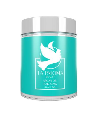 La Paloma Beauty Argan Oil Hair Mask 8.8Oz Hair Mask for Dry Damaged Hair Hair Treatment Masks