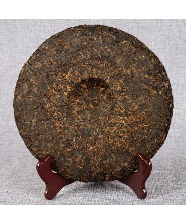 HQZM Choice Of Quality Yunnan Banzhang Golden Bud 357g Puer Ripe Tea Cake More Fragrant As It Ages - Buy Online on GoSupps.com