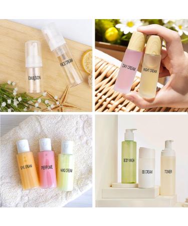KSIWRE 300 PCS Waterproof Labels for Travel Size Bottles Clear Bathroom and Beauty Organization Labels Travel Bottle Labels for Shampoo Conditioner Lotion Cream Refillable Bottle Stickers - Buy Online on GoSupps.com