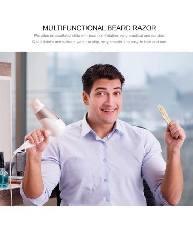 FRCOLOR Men's Beard Razor Set - Stainless Steel Beard Cutting Tools for Smooth Shaving & Hair Removal - Buy Online on GoSupps.com