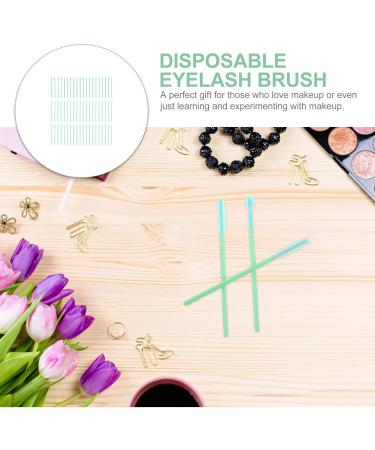 Housoutil 150pcs Disposable Eyelash Brush Makeup Brush Travel Shampoo Salon Tools Eyeliner Brush Portable - Buy Online on GoSupps.com