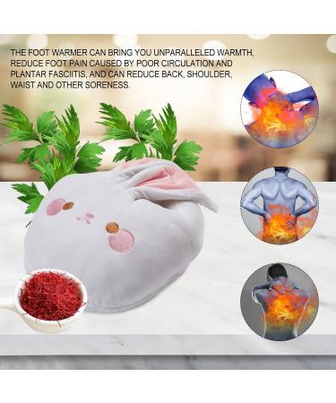 Stronrive Electric Foot Warmer - USB Heated Cushion for Home & Office Washable and Anti-Slip UltraSoft Plush Heating Solution - Buy Online on GoSupps.com