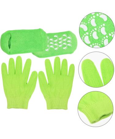 BIUDECO 1 Set Moisturizing Hand and Foot Covers Dry Hand Moisturizing Gloves for Women Moisturizing Socks Female Moisturizing Gloves Moisturizing Gloves and Socks Soft Moisturizing Gloves - Buy Online on GoSupps.com