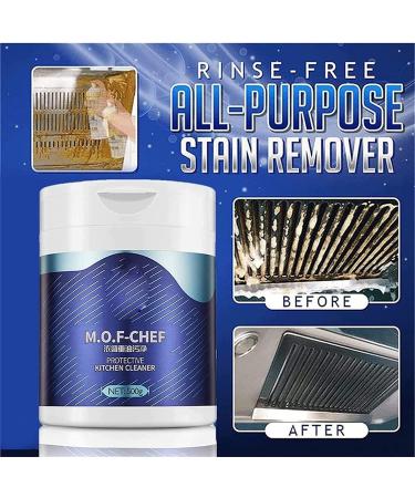 Mof Chef Cleaner Powder Oil Pollution Cleaning Powder 500g Foaming Heavy Oil Stain Cleaner All Purpose Stain Remover Cleaner Powerful Stain Removing Cleaner Powder Stubborn Grease & Grime Remover - Buy Online on GoSupps.com