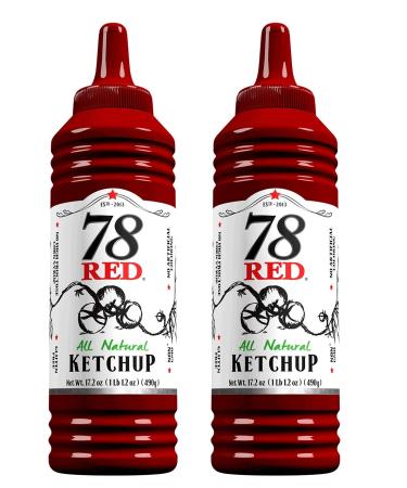 78 Red Ketchup 17.2 oz, 2 Pack