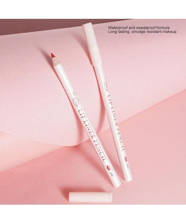 12 Colors High Pigmented Waterproof Lip Liner Set | Long Lasting Lip Contour Pencil for Daily Wear - Shop Internationally - Buy Online on GoSupps.com