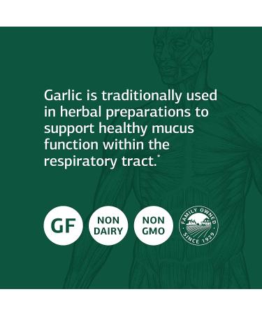 Standard Process Organic Garlic Capsules - Immune and Lung Health Support with Organic Parsley - 90 Gluten-Free Capsules - Buy Online on GoSupps.com