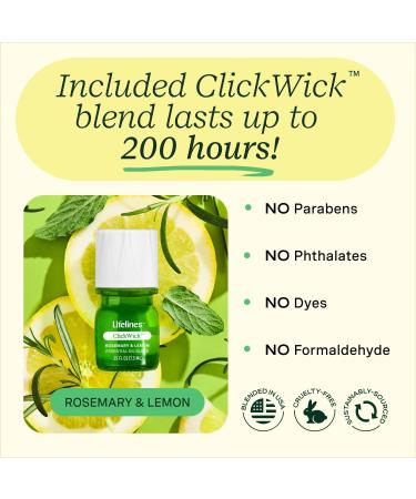 Shop Lifelines Flameless Candle & Aromatherapy Diffuser - Cordless Waterless Essential Oil Blend - Electric Candle in Cream Bubble - Buy Online on GoSupps.com