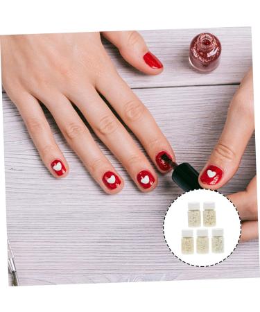 Housoutil 6pcs 5 Diy Material Nail Stickers for Nail Art Nail Art Supplies Fluorescent Nail Patches Crystal Nail Stud Pearl Nail Art Diy Patch Pumpkin Pin Sequins Polymer Clay Nail Supplies - Buy Online on GoSupps.com