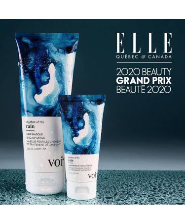 Voir Haircare Rhythm of the Rain Hair Masque & Scalp Detox 6.8 Fl Oz - Nourishing Hair Treatment for Scalp Health and Hydration - Buy Online on GoSupps.com