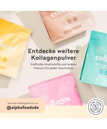 Morning Glow Collagen Powder - Premium Collagen with Vitamin C & E Hyaluronic Acid Caffeine - 400g Citrus Flavor - Boost Your Skin Health - Buy Online on GoSupps.com