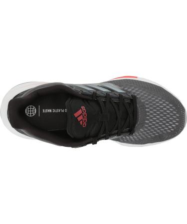 adidas Men's Eq21 Running Shoe 10.5 Grey/Halo Silver/Vivid Red - Lightweight and Stylish Running Sneakers - Buy Online on GoSupps.com