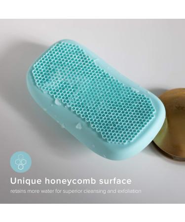 Homedics Blossom Wabod Body Brush - Silicone Cleaning Brush for All Skin Types | Gentle Clean & Invigorating Massage for Dry Skin Care - Buy Online on GoSupps.com