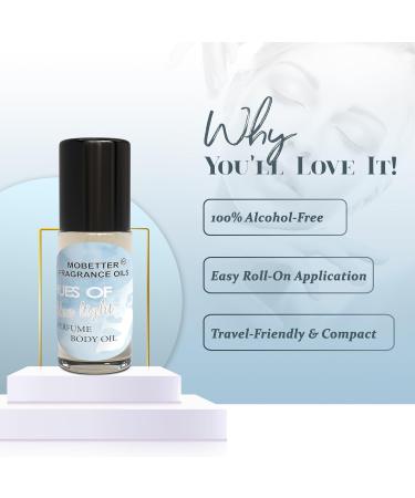 MOBETTER FRAGRANCE OILS Hues of Blue Light 1 Oz Perfume Fragrance Body Oil for Women - Buy Online on GoSupps.com