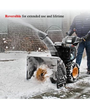 Snowblower Slide Shoes Skid Shoe (2 Pack) with Mounting Hardware - Universal MTD Snow Thrower - Buy Online on GoSupps.com