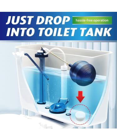 Toilet Bowl Cleaner Tablets - 40 PCS Automatic Deodorizing & Descaling Bleach Tablets for International Shipping - Buy Online on GoSupps.com