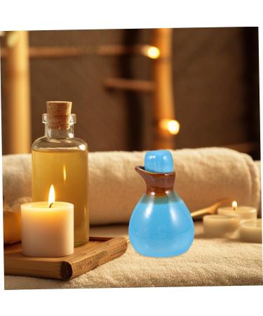 Buy Healvian 4-Piece Ceramic Essential Oil Dispenser Set - Japanese Style Spa Decor & Diffuser for Home Use - Buy Online on GoSupps.com