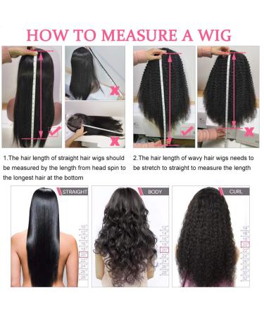 13x4 Body Wave Lace Front Human Hair Wigs for Black Women - Pre Plucked with Baby Hair - 150% Density - Brazilian Virgin Hair - 22 inch - Buy Online on GoSupps.com