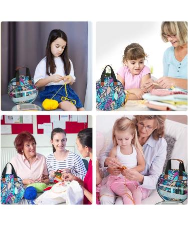 Color You Embroidery Bag: Portable Storage for Embroidery Hoops, Floss, Cross Stitch Supplies & Sewing Tools - Buy Online on GoSupps.com