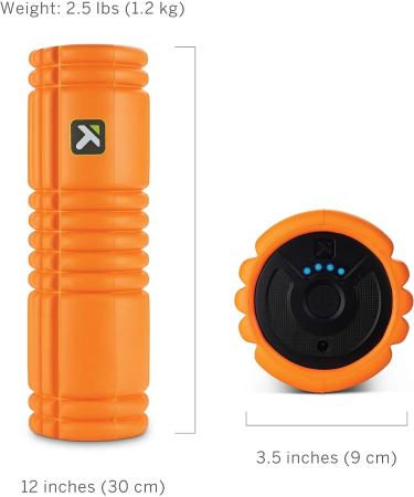 Performance Therapy GRID VIBE PLUS: Four-Speed Vibrating Foam Roller - Buy Online on GoSupps.com