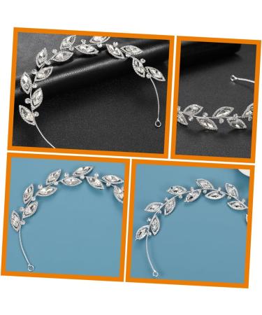 minkissy Bridal Hair Accessories Headbands Zirconia Headband Bridal Headpiece Bridal Hair Vine Bride Wedding Alloy - Buy Online on GoSupps.com