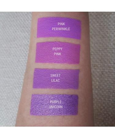 Aromi Purple Lilac Metallic Matte Liquid Lipstick - Shimmery Vegan Cruelty-Free Formula (Purple Unicorn) - Buy Online on GoSupps.com