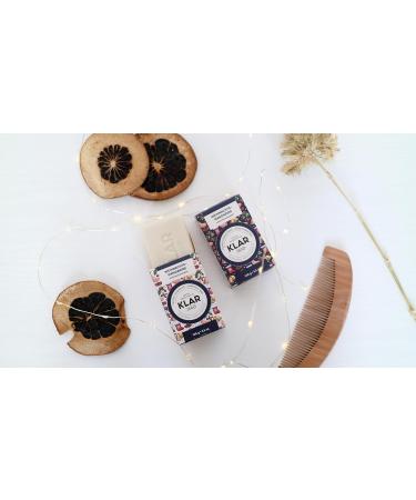  Klar Seifen Klar's Christmas Mandarin Bar Conditioner 100g Vegan - Buy Online on GoSupps.com