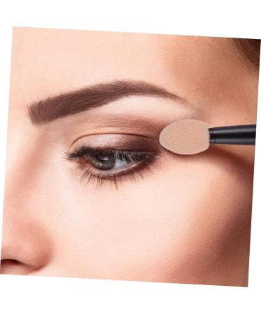 Baluue 500 Pcs 5 Boxes Double Ended Eyeshadow Brush Make up for Face Cream Applicator Non Latex - Buy Online on GoSupps.com