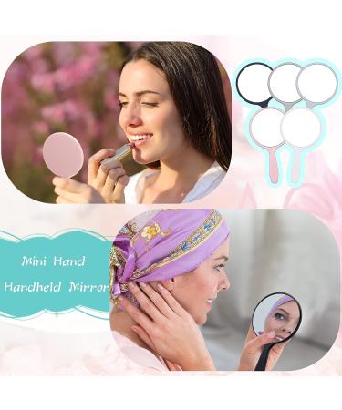 50 Pieces Plastic Handheld Mirrors - Compact & Portable Makeup Vanity Mirror for Travel - 3.94 x 2.16 Inch - Ideal for Women, Men, Girls, Kids - Buy Online on GoSupps.com