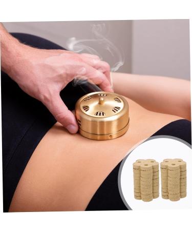 Buy Minkissy Moxa Cake - Chinese Moxibustion Pads & Tools | Premium Heating Cake for Acupuncture | International Shipping - Buy Online on GoSupps.com