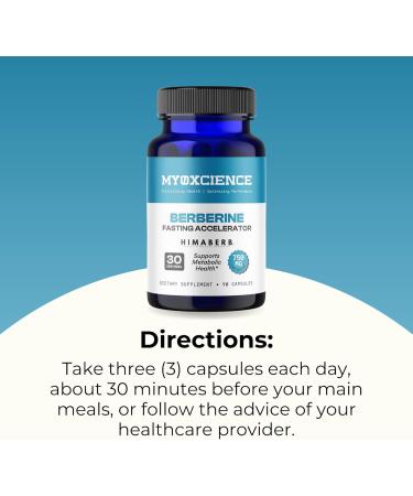 MYOXCIENCE Berberine Fasting Accelerator - Berberine HCL with ALA and Biotin - Buy Online on GoSupps.com