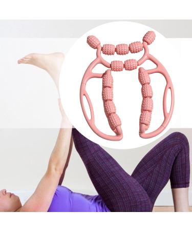 LAG Massage Roller - Handheld Circular Leg Muscle Roller with 23 Wheels | Ergonomic Portable Massager for Muscle Relaxation - Ideal for Boys & Girls - Buy Online on GoSupps.com