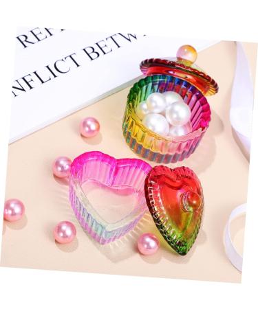 minkissy 10 Pcs Colorful Crystal Cup Nail Tips for Acrylic Nails Professional Monomer Dappen Dishes Nail Art Cup Nail Art Dappen Dish Acrylic Nail Brush Glass Storage Box Liquid - Buy Online on GoSupps.com