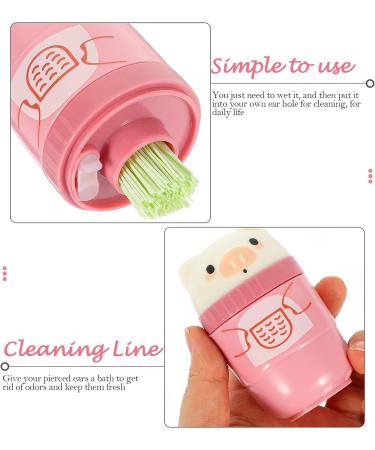 DOITOOL 240Pcs Ear Piercing Cleaner Disposable Cleaning Line - Pink - Buy Online on GoSupps.com