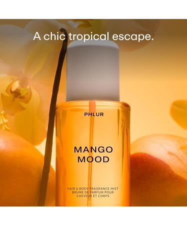 PHLUR Mango Mood Body Mist - Hair & Body Mist for Women & Men Fragrance - Mango Jasmine Patchouli & Vanilla Body Spray (8 Fl Oz) - Buy Online on GoSupps.com