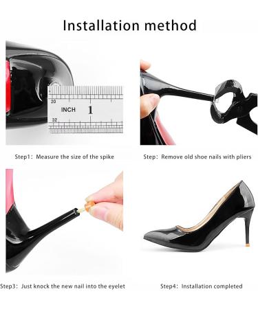 SooGree High Heel Caps Cover - 20 Pairs Black, Heel Protectors & Replacement Kit - Buy Online on GoSupps.com