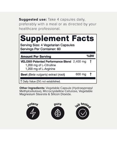Toniiq Fuel 3000mg Nitric Oxide Supplement - Clinically Proven Velox Blend NO2 Booster for Men - L-Arginine  L-Citrulline & Beet Root Nitrates - Buy Online on GoSupps.com