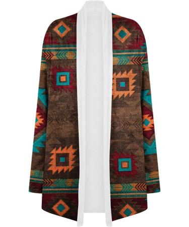 Long Shirt Outerwear Top Thin Warm Knitted Coat Women's Blouse V-Neck Shirt Tunic Long Women's Tunic Women's Shirt Casual Checked Shirt Women's Winter Chunky Knit Jacket A-brown M - Buy Online on GoSupps.com