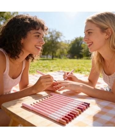  Generisch Lip pencil - 12 colors - Naturally pigmented - Creamy cosmetic formula - For home day night parties weddings winter autumn spring office school - Buy Online on GoSupps.com