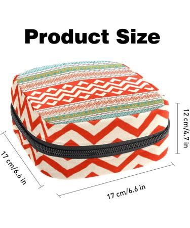 Bohemia Women's Portable Napkin Storage Bag - Stylish Menstrual Cup Pocket Holder for Teens & Girls - Color 4 - Buy Online on GoSupps.com