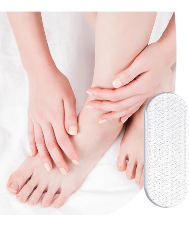 Heel Scrubber Glass Callus Remover Glass Foot File Pedicure Helper in-Shower Foot Scrubber Dead Skin Remover for Soft Feet - Buy Online on GoSupps.com