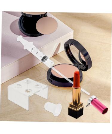 TEHAUX Kit Moules Rouge L vres Fait Maison 7 Pi ces 4 Moules en Silicone Support 4 Cavit s Anneau en Aluminium et Outil de D moulage Accessoires DIY Maquillage L vres pour Cr ation - Buy Online on GoSupps.com