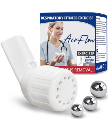 Breathing Exercise Device for Lungs, Natural Mucus Clearance and Lung Expansion Device, Improve Breathing and Health