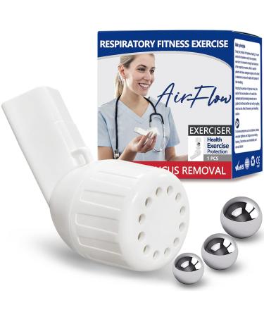 Breathing Exercise Device for Lungs, Natural Mucus Clearance and Lung Expansion Device, Improve Breathing and Health - Buy Online on GoSupps.com